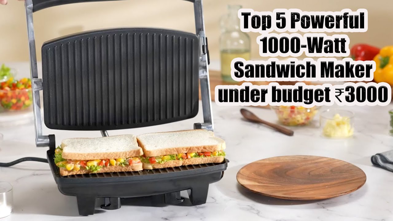 Wipro Vesta Grill 1000 Watt Sandwich Maker