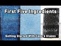 First Five Ingredients - Where to start with Glaze Making