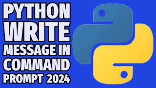 Python Print Message In Windows Command Terminal