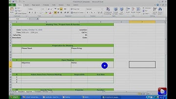 How to use Templates in Excel 2010