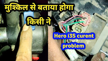 Hero super splendor i3S bike me curent problem kaise solve karen #azhari