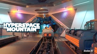 Hyperspace Mountain | A Star Wars Space Mountain Coaster Ride | Disneyland 2024