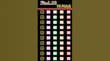 find the odds number 08 #quiz #puzzle #iqtest #gk #question #iq #grandquiz #logicriddles #quizmaster