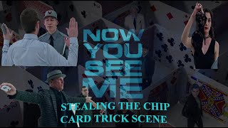 Movie Clip:- STEALING THE CHIP - CARD TRICK (NOW YOU SEE ME 2)