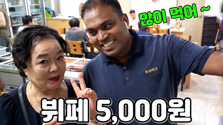 유튜버가 한번도 안간 최저가 뷔페집   단돈 5,000원