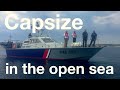 Capsize in the open sea