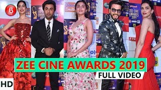 Zee Cine Awards 2019 | Ranbir Kapoor,Alia Bhatt,Ranveer Singh,Deepika Padukone | Full Show