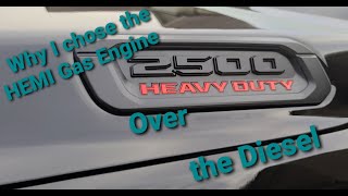 Why I Chose the 6.4 HEMI over the Diesel for my RAM 2500 Mega Cab #HEMI #RAMTRUCKS #Diesel #HDTrucks