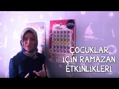 ÇOCUKLAR İÇİN RAMAZAN TAKVİMİ | Hatice Kübra Tongar