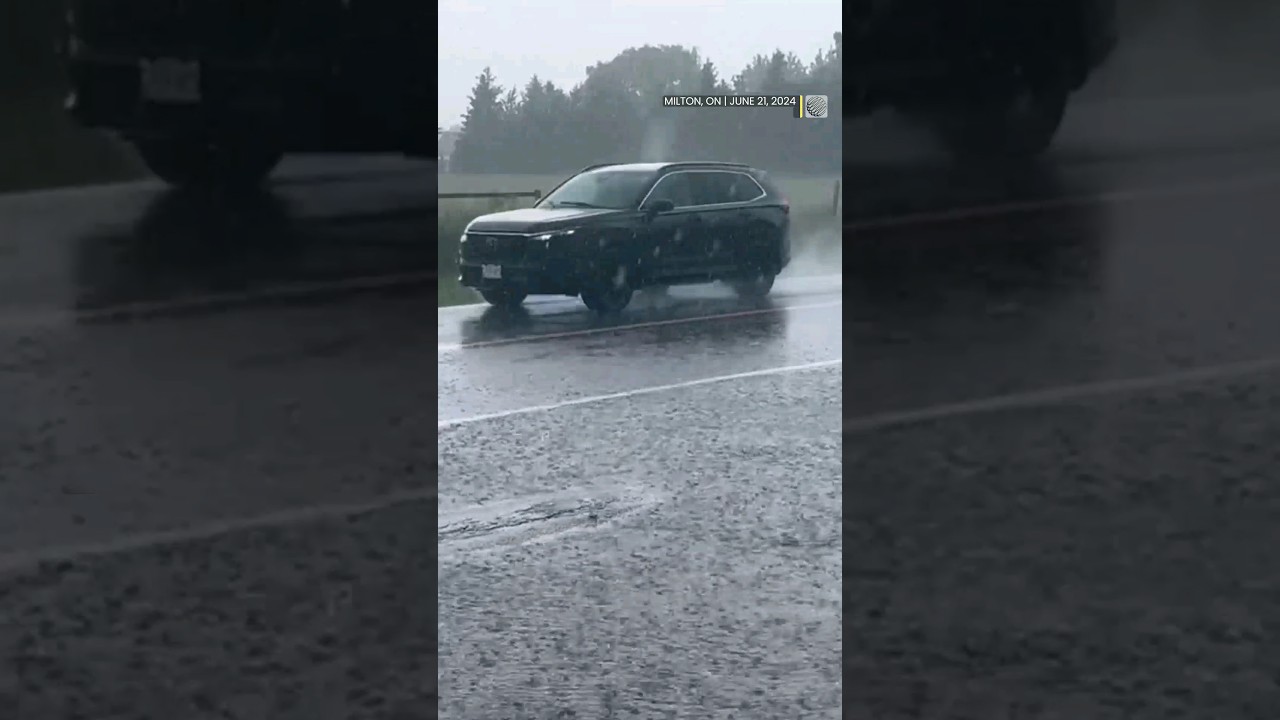 Pop-up thunderstorms drench S. Ontario on June 21st 