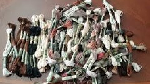 Flosstube Extra: How I Store my DMC