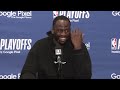 Draymond Green Postgame Interview | Golden State Warriors lose to Los Angeles Lakers 125-100