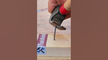 How to Easily Remove Broken Head Nail from Wood-Tools Rules
