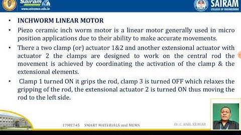 Lecture video4_17ME745_Module1_Introduction to Smart Materials_Dr C Anil Kumar