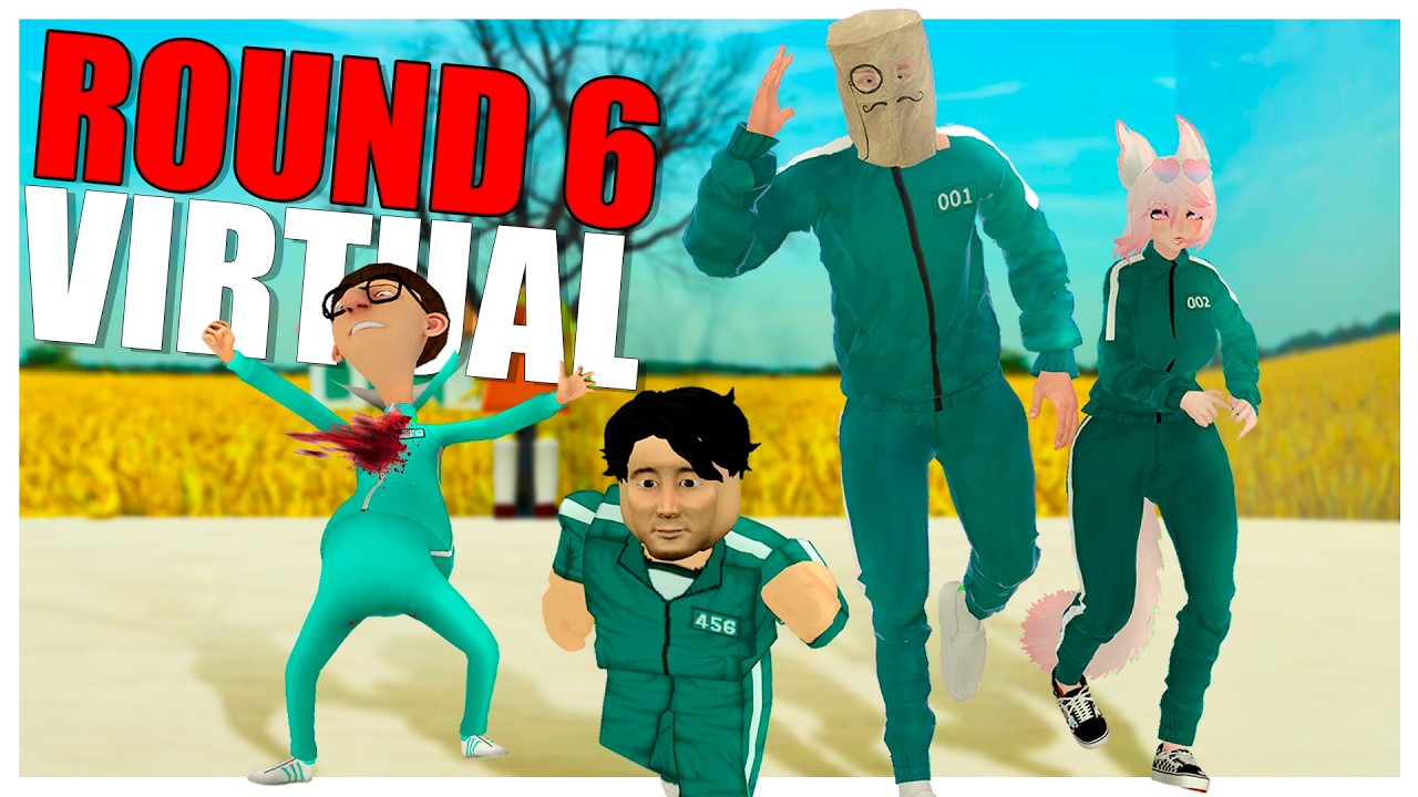 Round 6 em Realidade Virtual foi um Erro MUITO ENGRAÇADO!