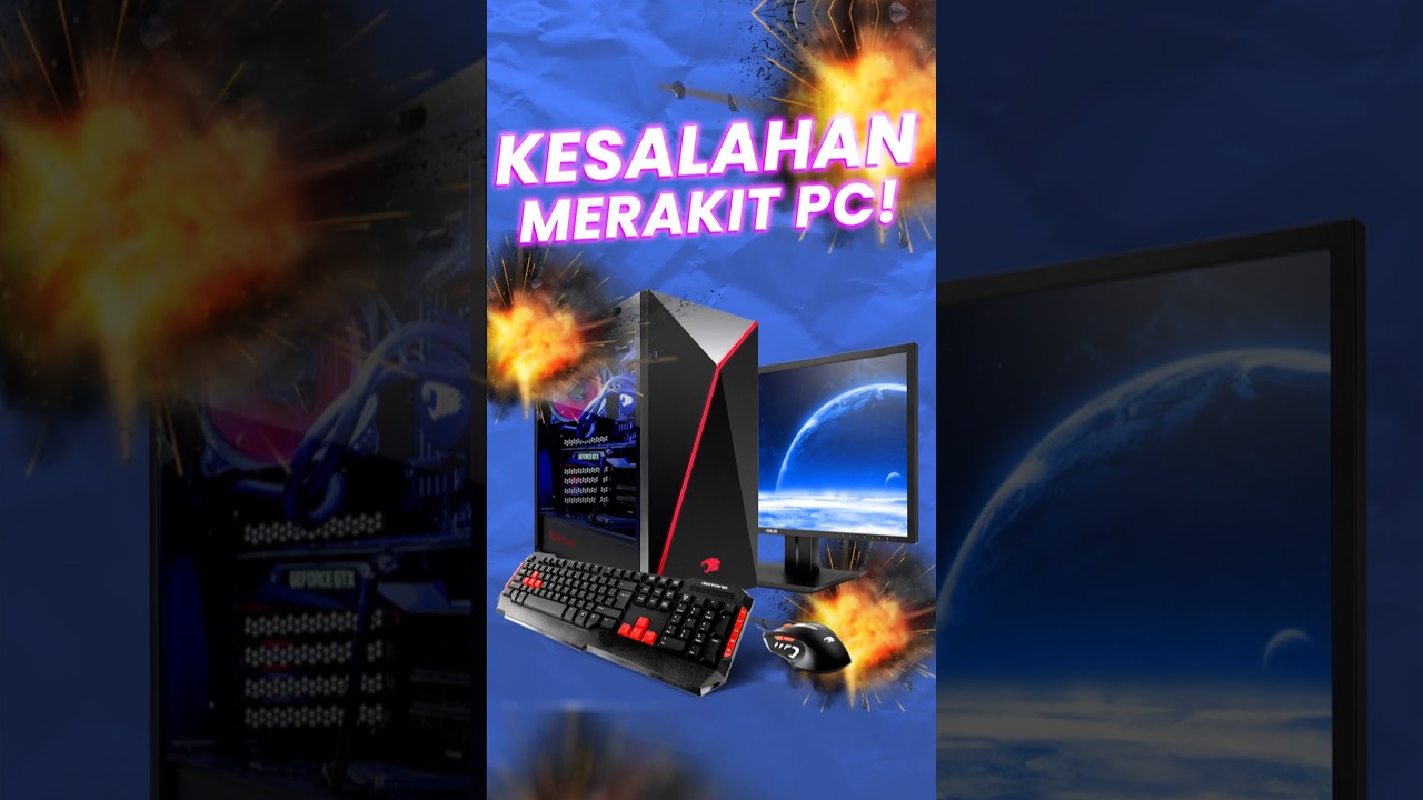 KESALAHAN Rakit PC Pemula! #rakitpc
