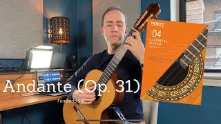 Andante from 24 Leçons progressives (Fernando Sor) | Trinity College London Classical Guitar Grade 4