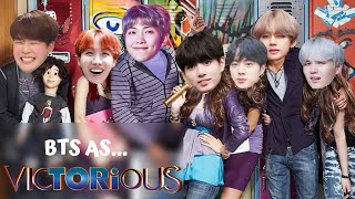 BTS as victorious characters by shookshack 348,098 views 4 years ago 4 minutes, 51 seconds
