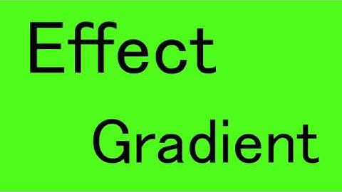 OpenToonz　Effect　Gradient