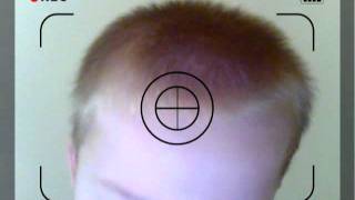 Captured Baby Playing With Web Cam