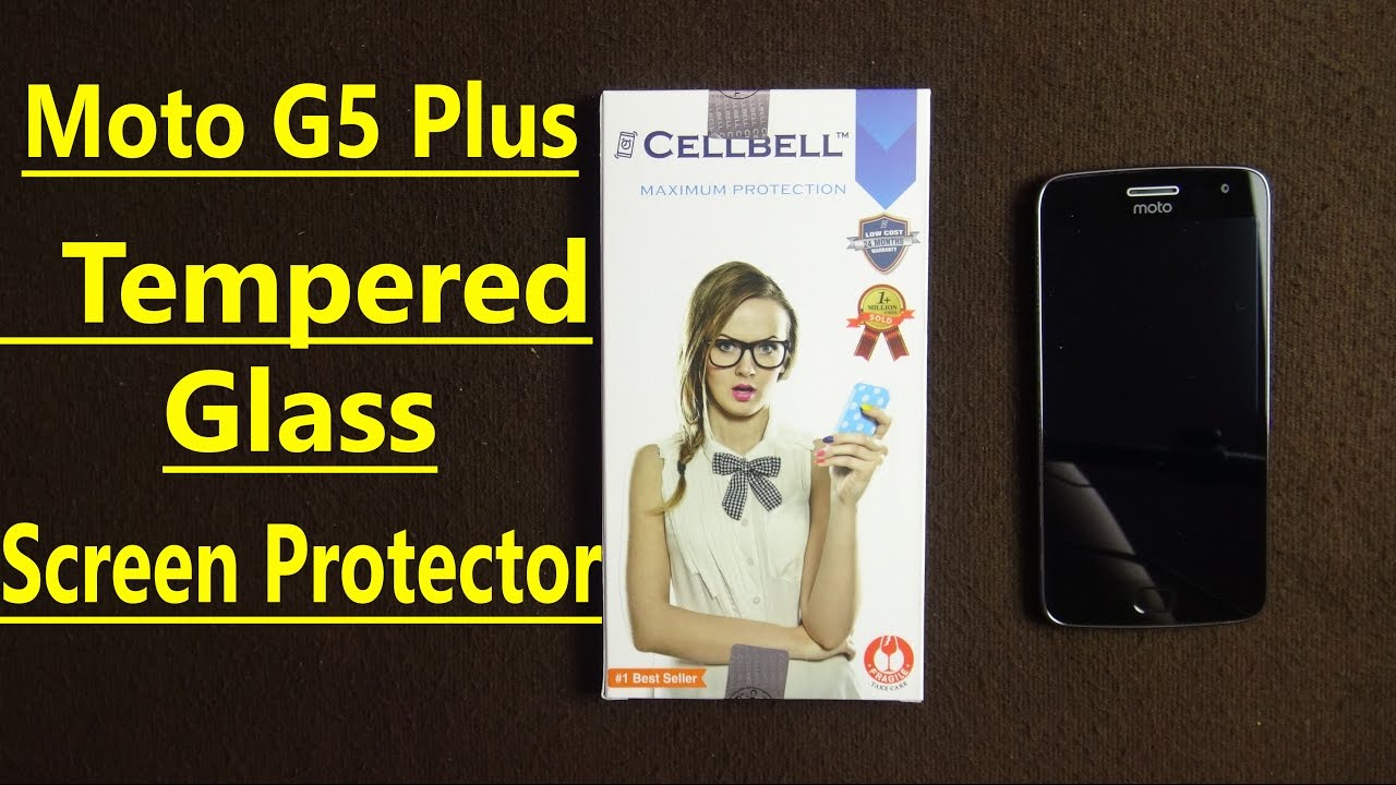 Moto G5 Plus Tempered Glass Screen Protector