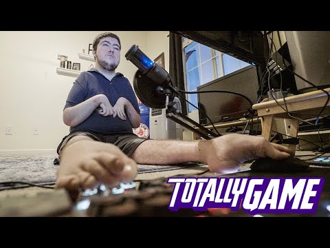 This Gamer Will Destroy You - With His Feet | TOTALLY GAME