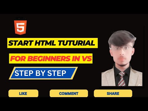 Start HTML In Visual Studio Code||how to start html for beginners ...