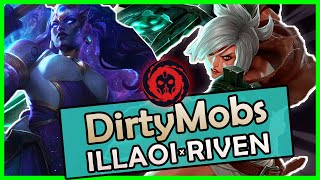 Watch how a Challenger Illaoi handles Riven in Top Lane - League of Legends