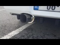 Subaru Impreza 1.6 exhaust system sound