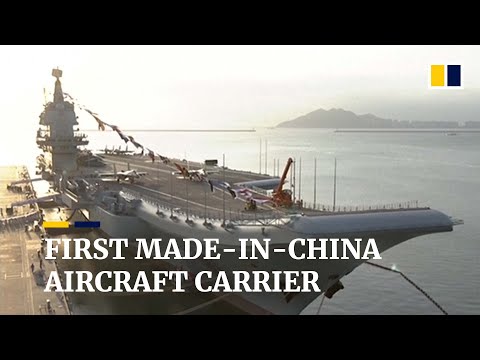 First made-in-China aircraft carrier, the Shandong, enters service