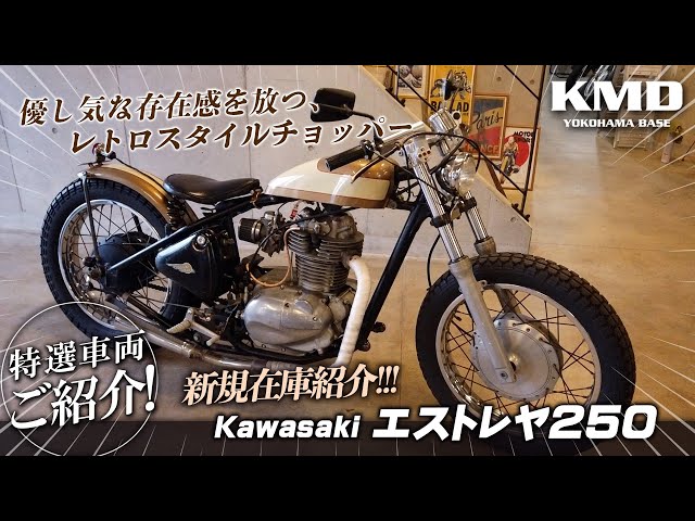 A retro style chopper with a gentle presence