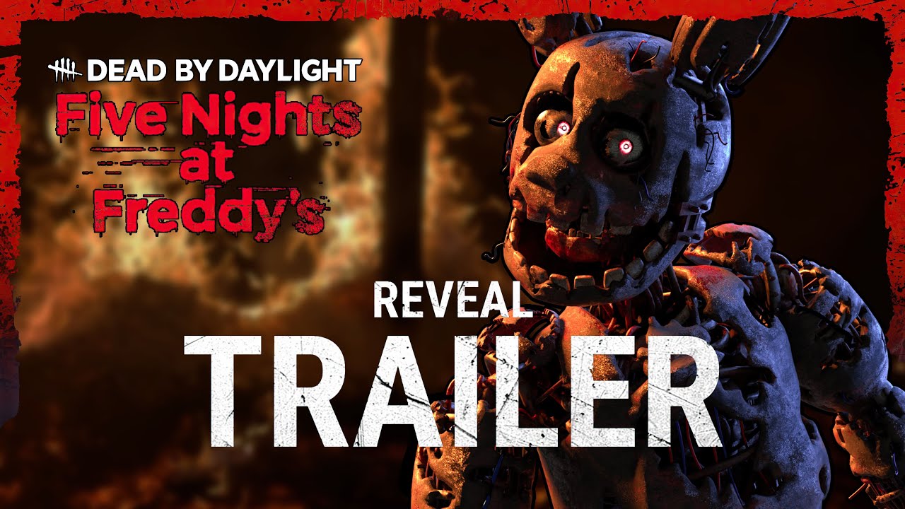 Five Nights At Freddys Springtrap Dead By Daylight Reveal Trailer