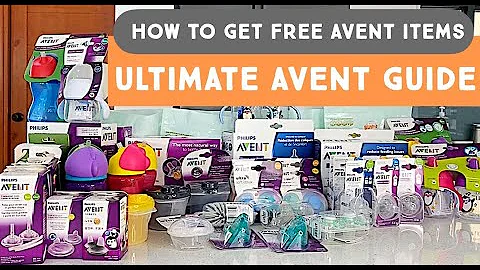 all you need to know about Philips Avent and how to get FREE Avent items