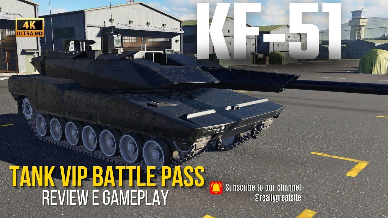 Tenk Vip KF-51 Tank vip Battle Pass Review MWT Tank battles 2024 - YouTube