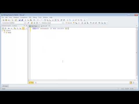 How to create a MySQL database in a few quick steps