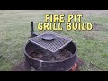 Fire Pit Grill Build (Fast Motion)