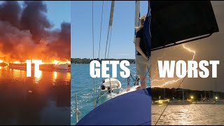 Why we don't like cruising in the MED!!!!! Sailing GOAT Ep 21