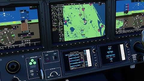 Microsoft Flight Simulator - G3000 (TBM930) Tutorial - Adding waypoints