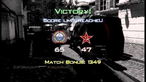 MW3 - Quad feed final killcam - SPAS-12