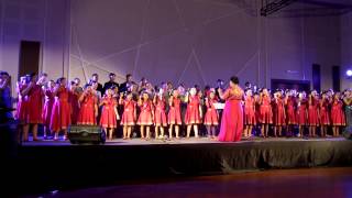 Video thumbnail of "ROAR by Children Choir Purwa Caraka Music Studio"