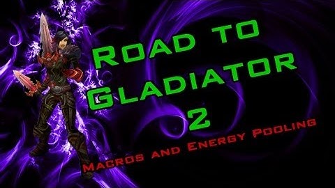 Road to Gladiator 2: Arena Macros and Energy Pooling
