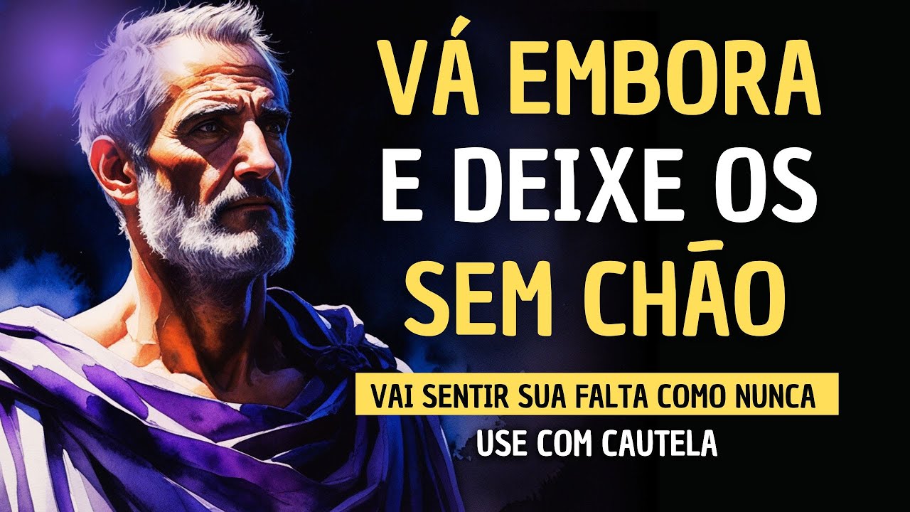 COMO FAZER  UMA PESSOA SE ARREPENDER DE TER PERDIDO VOCÊ - ESTOICISMO