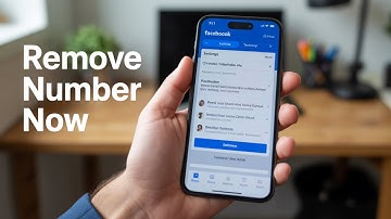 How To Remove Phone Number In Facebook (2025 Updated Guide)