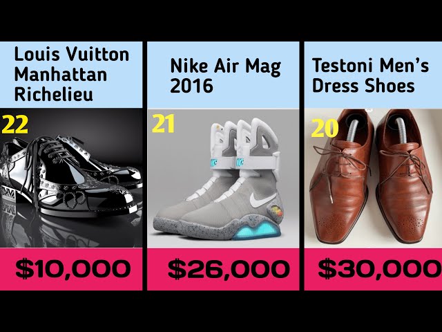 Most Expensive Shoes in the world 2023, top 22 expensive shoes