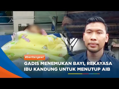 NGAWI - Gadis Menemukan Bayi, Murni Rekayasa Ibu Kandung Untuk Menutup Aib