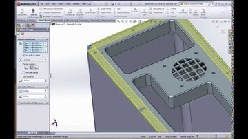 E19 SolidWorks 2012 - Advanced Sheet Metal