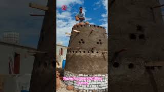 Pigeon Power Towers: Watch Them Build Sky-High Fertilizer Factories!#SustainableFarming#MindBlown 🕊️