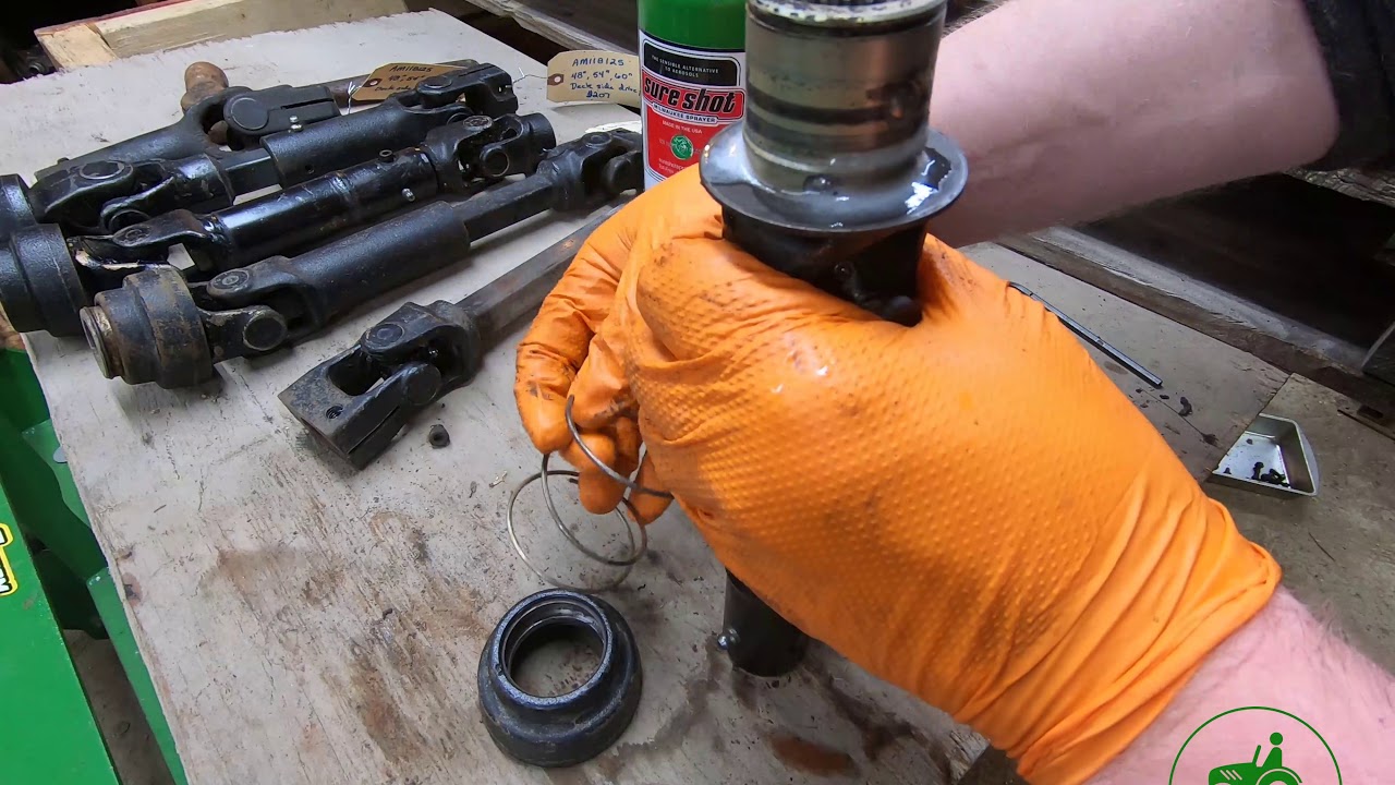 Drive Shaft Cleaning and Repair YouTube