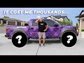 Installing 38” tires on a Ford Raptor - Big Mistake