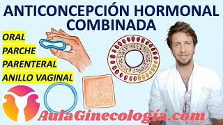 ANTICONCEPCIÓN HORMONAL COMBINADA⚕️⚕️: ORAL, PARCHE, ANILLO VAGINAL... Ginecología y Obstetricia